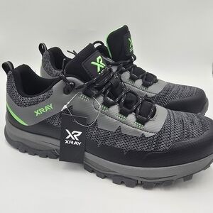 Men's Black and Gray Sneakers